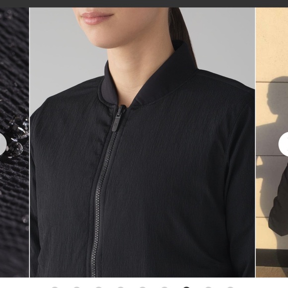 NWT Lululemon Non-Stop Bomber Jacket Sz 10 - Picture 7 of 16